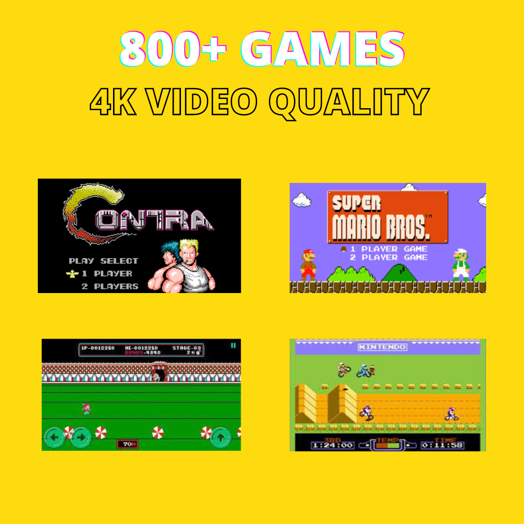 Ultimate 90s Retro Game Box (Hdmi)