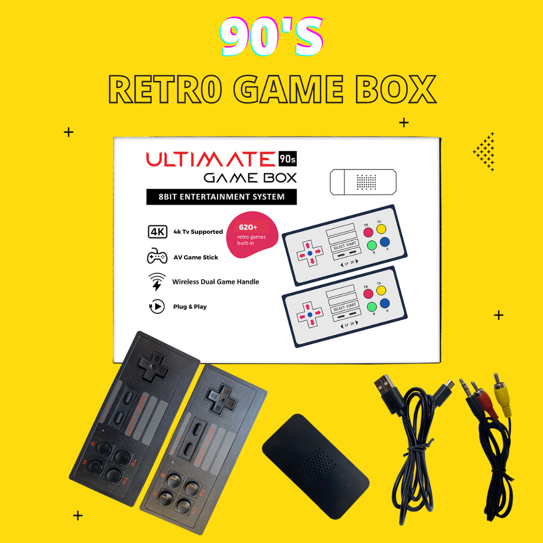 Ultimate 90s Retro Game Box (AV)