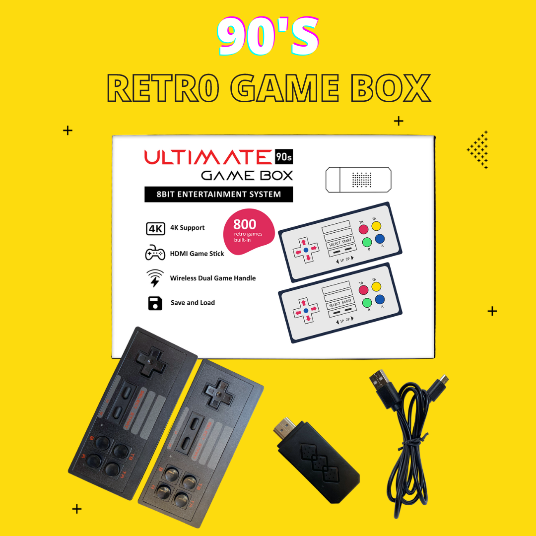 Ultimate 90s Retro Game Box (Hdmi)